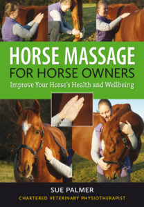 Book cover for Horse Massage for Horse Owners, by Sue Palmer