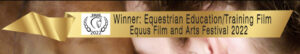 24 Horse Behaviors film winner of Equestrian Education / Training Film Equus Film and Arts Festival 2022